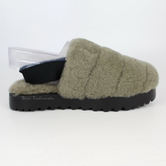 NEW UGG Genuine Shearling Slingback Slipper - Picture 6 of 14